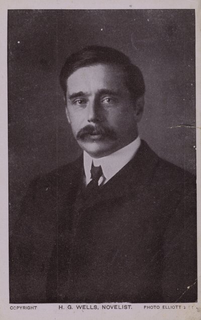 HG威尔斯（1866-1946），英国小说家 作者 英国摄影师