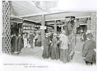 Harrods Provision Department，c.1901 作者 英国摄影师