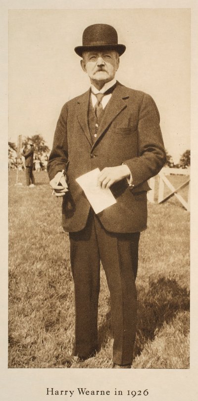 Harry Wearne于1926年（sepia照片） 作者 英国摄影师