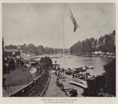 Henley Regatta，桥梁课程 作者 英国摄影师