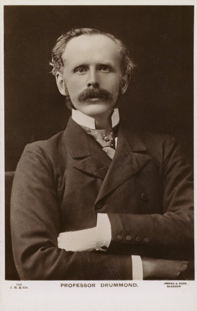 亨利德拉蒙德（1850-1897），苏格兰传教士，作家和讲师 作者 英国摄影师