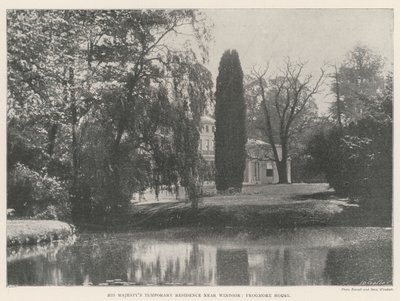 他位于温莎附近的Majestys临时住所，Frogmore House 作者 英国摄影师