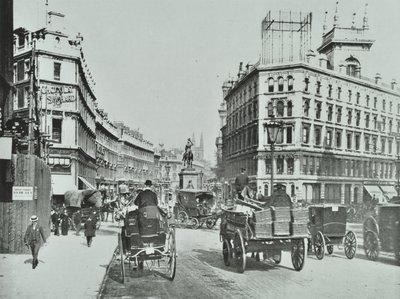 霍尔本马戏团，伦敦金融城，1890年 作者 英国摄影师