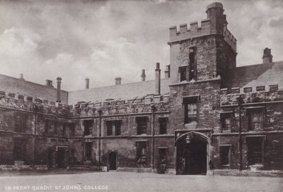 在前四合院，圣约翰学院 作者 英国摄影师