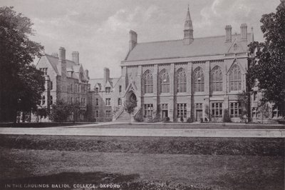 在牛津大学Grounds Baliol学院 作者 英国摄影师