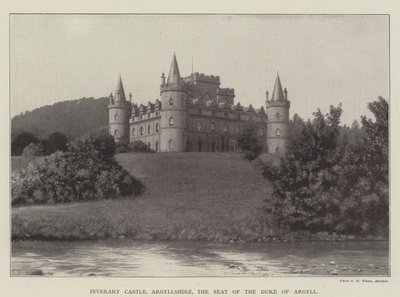 Inverary城堡，Argyllshire，Argyll公爵的位子 作者 英国摄影师