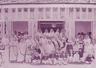 在Baronet的Dinshaw Petit爵士之家举行的Navjoti投资仪式 作者 英国摄影师