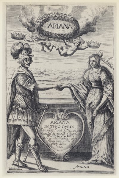 J Desmarets de Saint Sorlin, Ariana, J Haviland for T Walkley 1636（黑白照片） 作者 英国摄影师