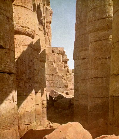卡纳克神庙建筑群 作者 英国摄影师