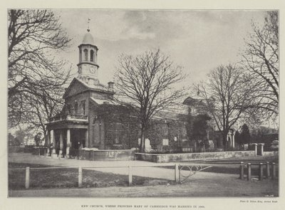 Kew教堂，剑桥公主Mary于1866年结婚 作者 英国摄影师