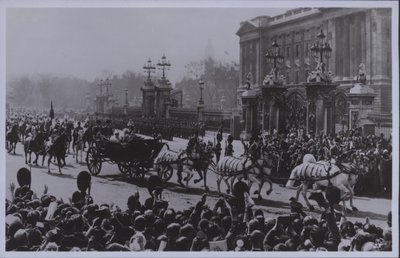 King George and Queen Marys Jubilee (b/w photo) 作者 英国摄影师
