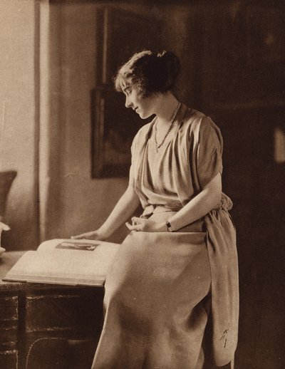 未来的乔治六世王妃伊丽莎白-鲍斯-莱恩女士 作者 英国摄影师