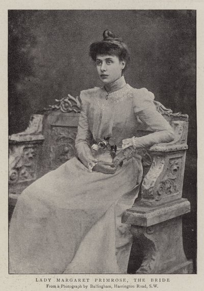 Lady Margaret Primrose，新娘 作者 英国摄影师