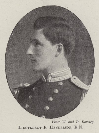 中尉F Henderson，RN 作者 英国摄影师