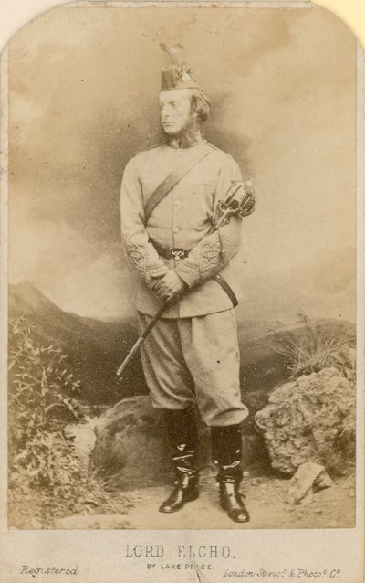 Lord Elcho，全国步枪协会的推动者 作者 英国摄影师