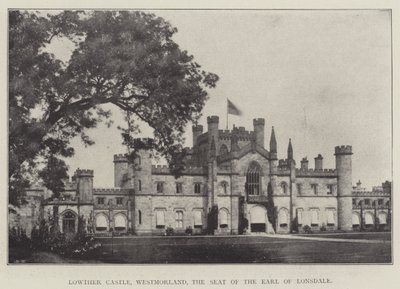 Lowther城堡，Westmorland，Lonsdale伯爵的位子 作者 英国摄影师