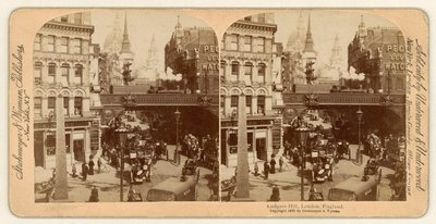 Ludgate Hill，立体视图 作者 英国摄影师