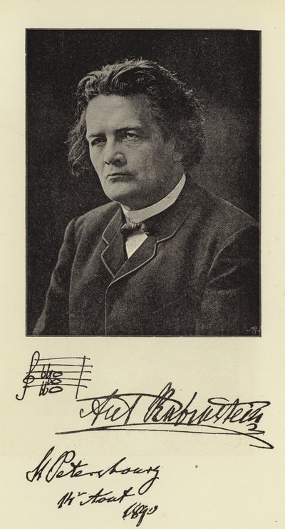 M Anton Rubinstein 作者 英国摄影师
