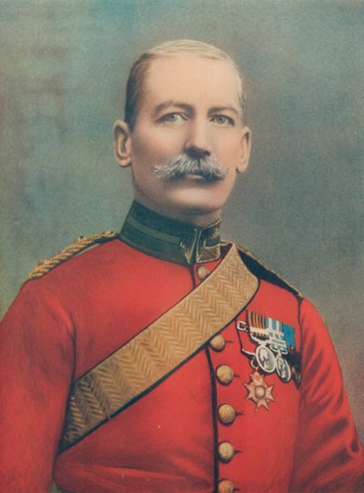 JBB Dickson少将。指挥第四骑兵旅，南非野战部队 作者 英国摄影师