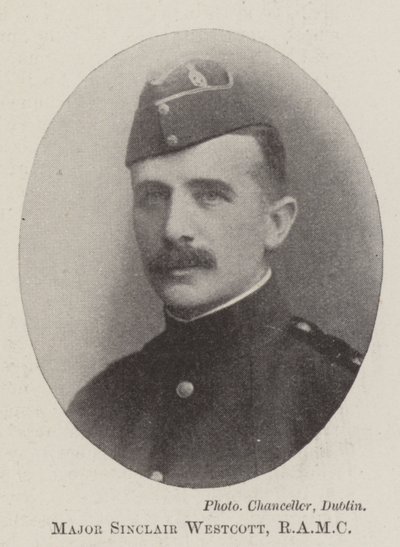 主要的Sinclair Westcott，RAMC 作者 英国摄影师