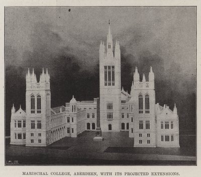 Marberchal College，Aberdeen，有预期的扩展 作者 英国摄影师