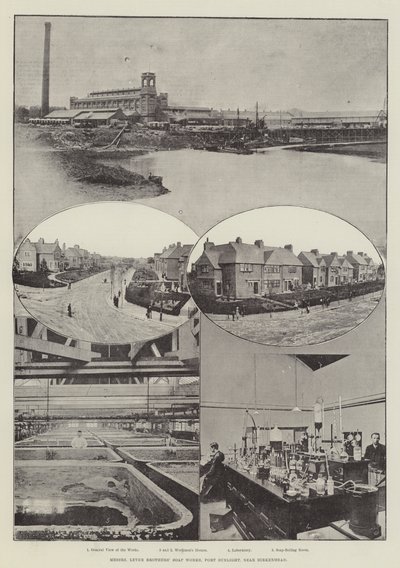 Messers Lever Brothers Soap Works，Port Sunlight，靠近Birkenhead 作者 English Photographer