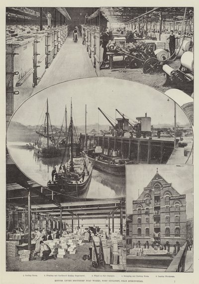 Messers Lever Brothers Soap Works，Port Sunlight，靠近Birkenhead 作者 English Photographer
