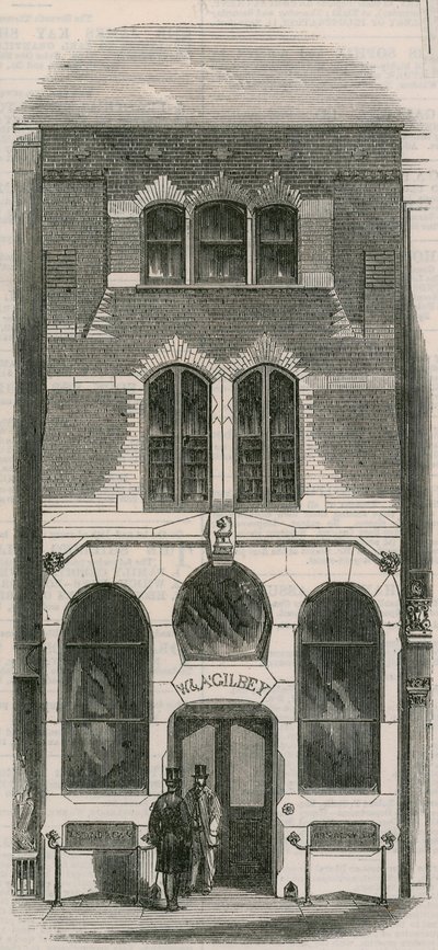 Messrs Gilbeys葡萄酒办公室，牛津街 作者 英国摄影师