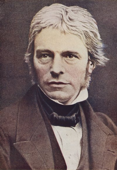 Michael Faraday，英国物理学家和化学家（彩色照片） 作者 英国摄影师