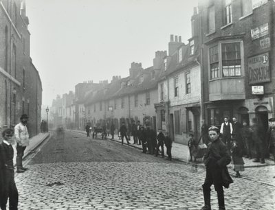 Mill Lane：来自1895年伦敦Deptford Broadway 作者 英国摄影师