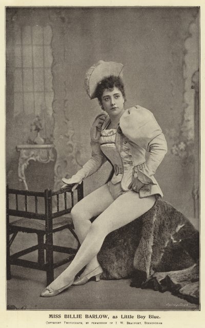 Billie Barlow小姐，小男孩蓝 作者 英国摄影师