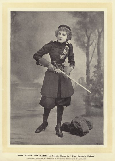 Ettie Williams小姐，作为女王奖的Lieut Wren 作者 English Photographer