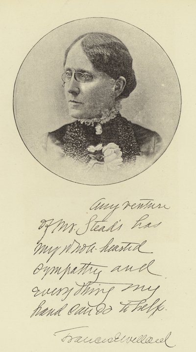 Frances E Willard小姐 作者 英国摄影师