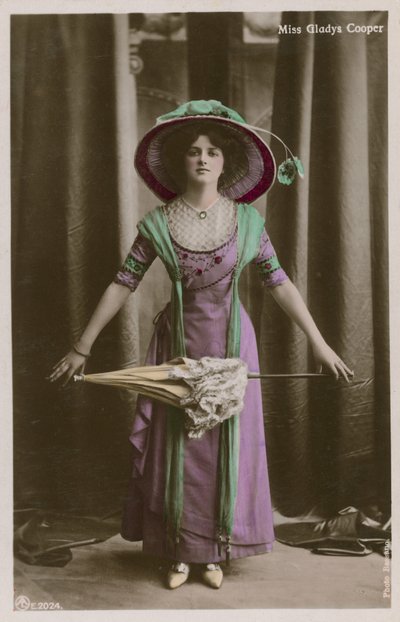 Gladys Cooper小姐 作者 英国摄影师