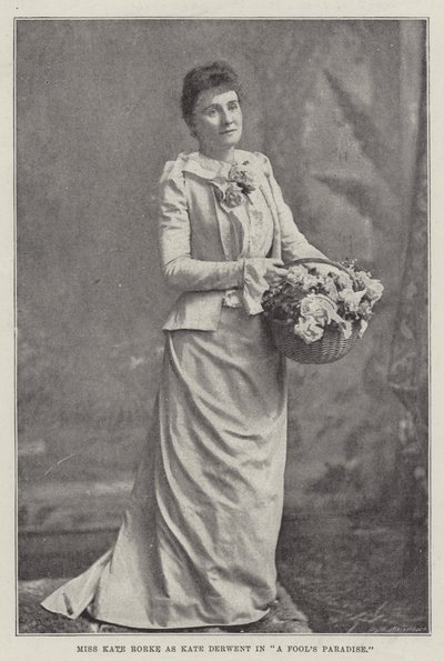 Kate Rorke小姐在傻瓜乐园担任Kate Derwent 作者 英国摄影师