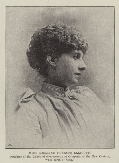 Rosalind Frances Ellicott小姐 作者 英国摄影师