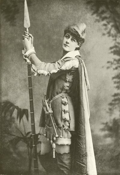 Violet Vanbrugh小姐饰演Rosalind（凹印） 作者 English Photographer