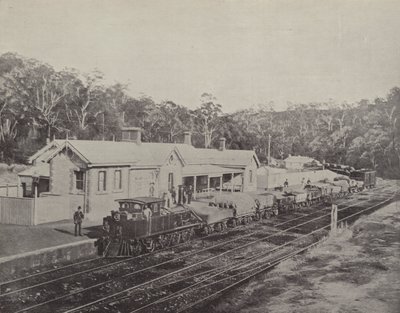 Mount Lofty火车站，阿德莱德到墨尔本铁路 作者 英国摄影师