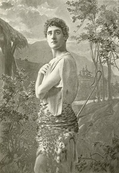 Fuller Mellish先生饰演Florizel（凹印） 作者 英国摄影师
