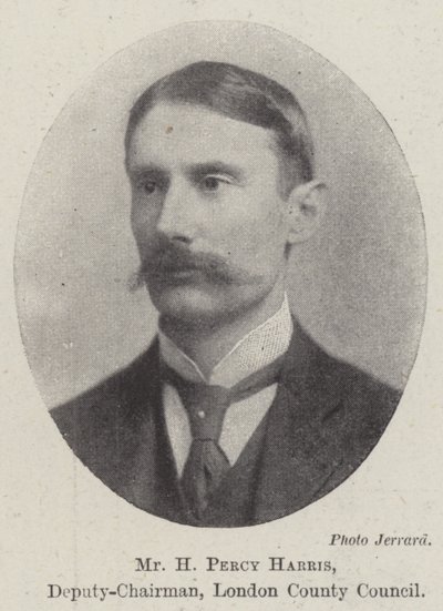 伦敦郡议会副主席H Percy Harris先生 作者 英国摄影师