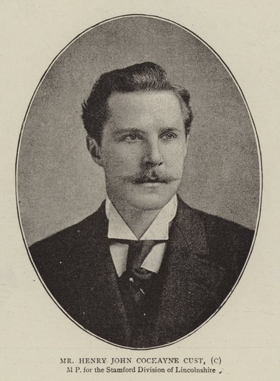 Mr Henry John Cockayne Cust，保守党 作者 英国摄影师