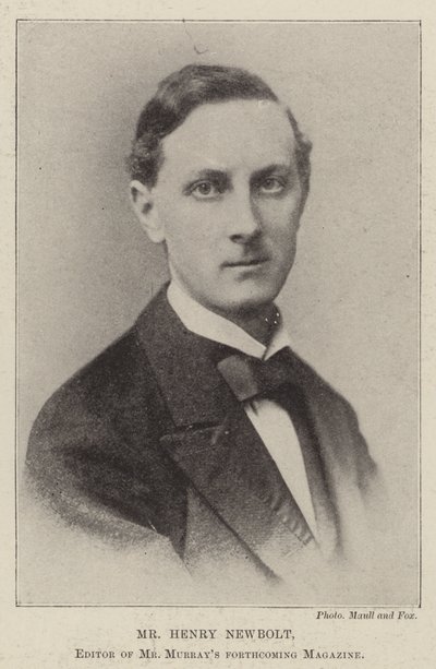 Henry Murbolt先生，Murrays先生即将发行的杂志的编辑 作者 英国摄影师