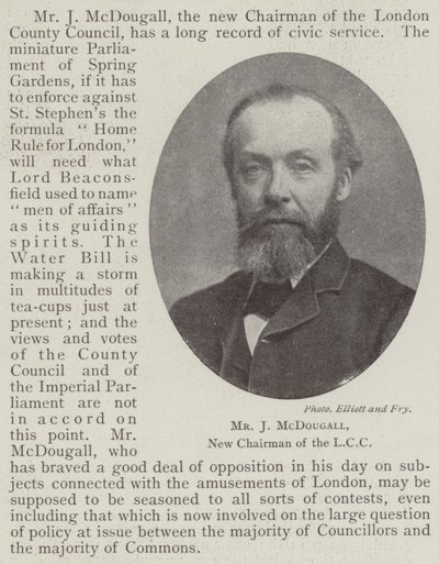 LCC新任主席J McDougall先生 作者 英国摄影师