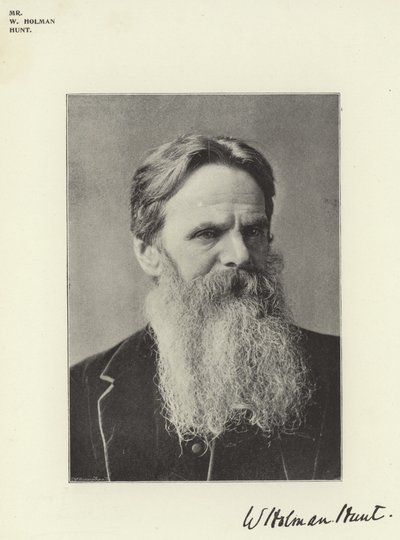 W Holman Hunt先生 作者 英国摄影师
