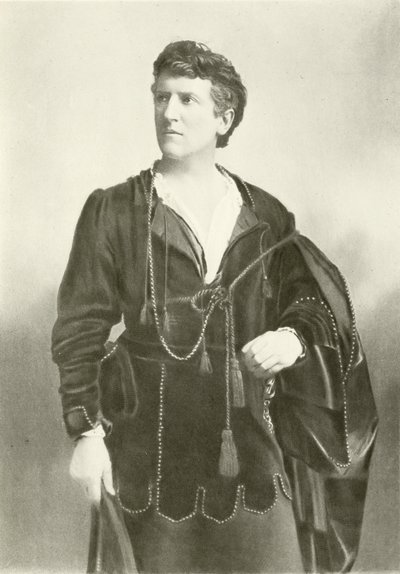 Wilson Barrett先生饰演哈姆雷特（凹版印刷） 作者 英国摄影师