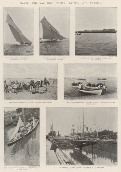 海军和游艇活动，英国和外国 作者 English Photographer
