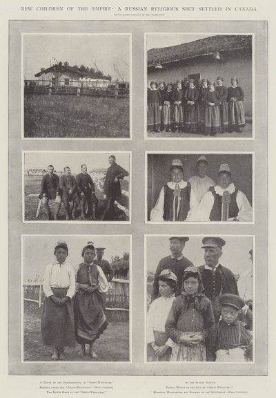 帝国的新儿童，俄罗斯宗教派在加拿大定居 作者 English Photographer