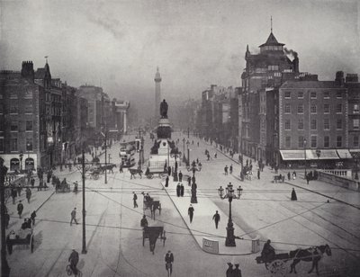 OConnell Street（Sackville Street），都柏林 作者 英国摄影师