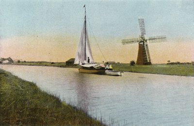 在Thurne 作者 英国摄影师