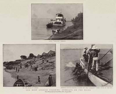 我们的西非殖民地，尼日尔的炮艇 作者 英国摄影师